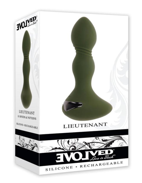 Evolved Lieutenant Vibrating Butt Plug