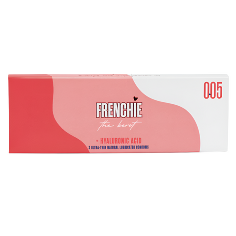 Frenchie The Beret Condom 0.05mm With Hyaluronic Acid - 3 Pack