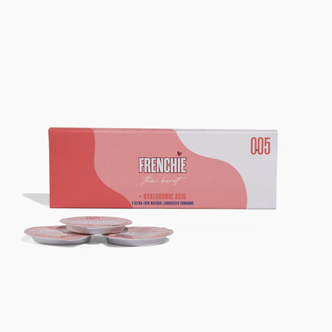 Frenchie The Beret Condom 0.05mm With Hyaluronic Acid - 3 Pack