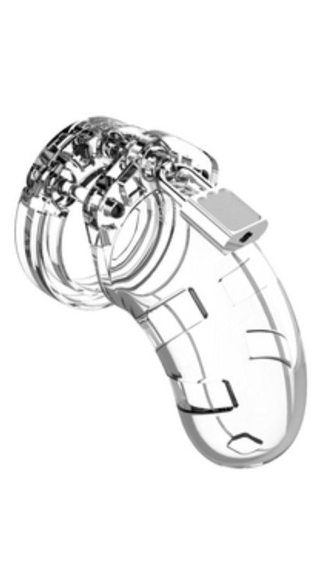 Mancage Model 01 Chastity Cock Cage Clear 3.5"