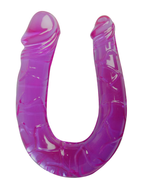 Lucky Lady Dual Stimulator Dildo Purple