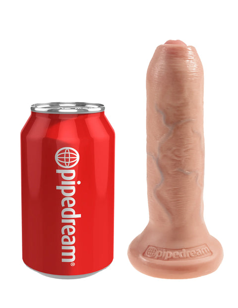 King Cock 6" Uncut Flesh