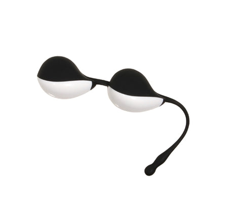 Adam & Eve Teardrop Duo Balls Black