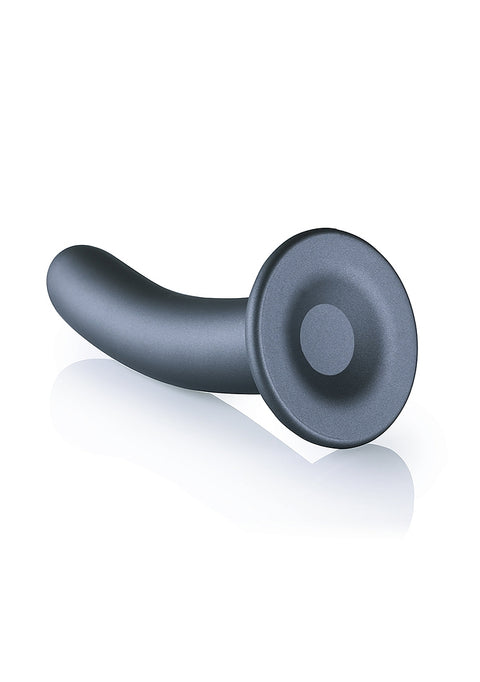 Ouch Smooth G-Spot Dildo 7'' Gun Metal