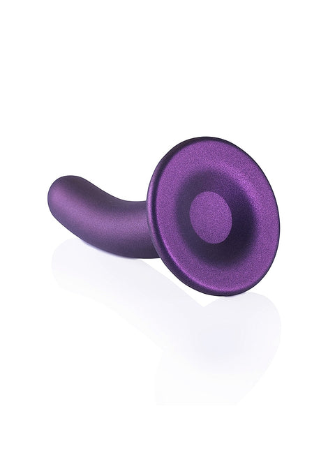 Ouch Smooth G-Spot Dildo 6" Metallic Purple