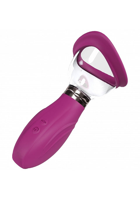 Pumped Delightful Vulva Clitoral Nipple & Breast Pump Pink