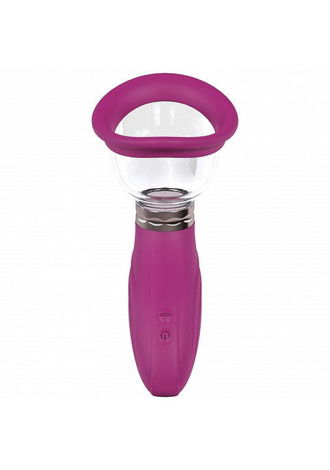 Pumped Delightful Vulva Clitoral Nipple & Breast Pump Pink