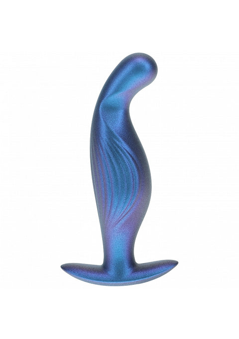 Ouch P-Spot Anal Plug 4.6" Metallic Blue