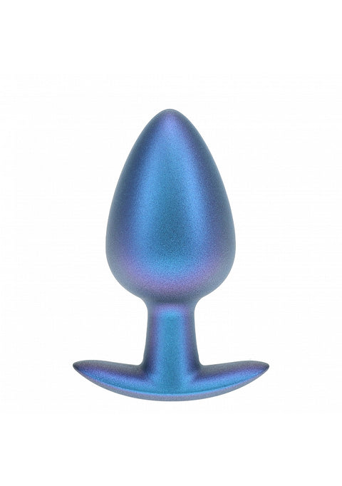 Ouch 3.5" Anal Plug Metallic Blue