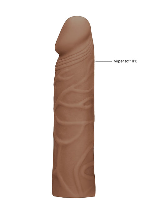 Realrock Penis Sleeve 7" Tan