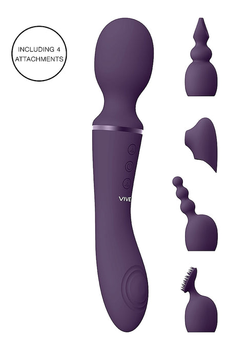 Vive Nami Pulse-Wave & Vibrating Wand - Purple