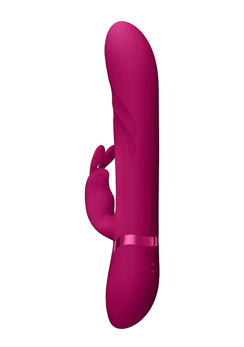 Vive Nari Vibrating and Rotating Wiggle G-Spot Rabbit - Pink