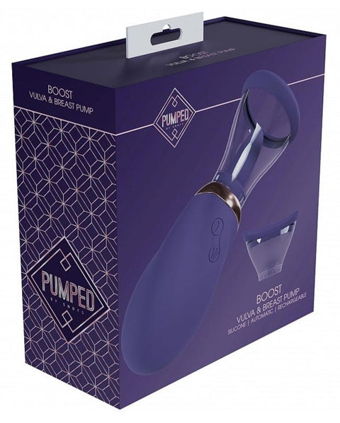 Pumped Boost Vulva & Breast Pump Purple