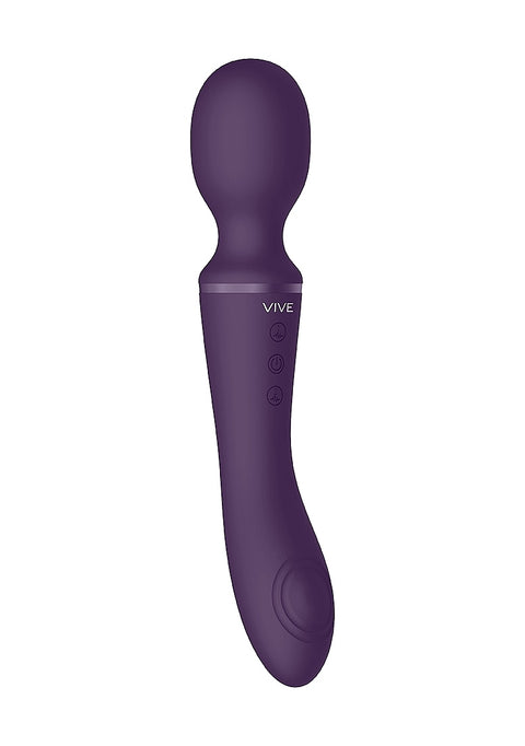 Vive Enora Double Ended Pulse Wave Wand - Purple