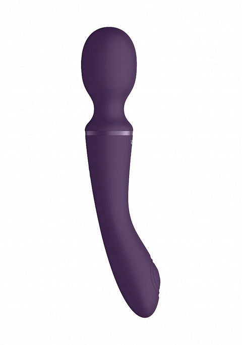 Vive Enora Double Ended Pulse Wave Wand - Purple