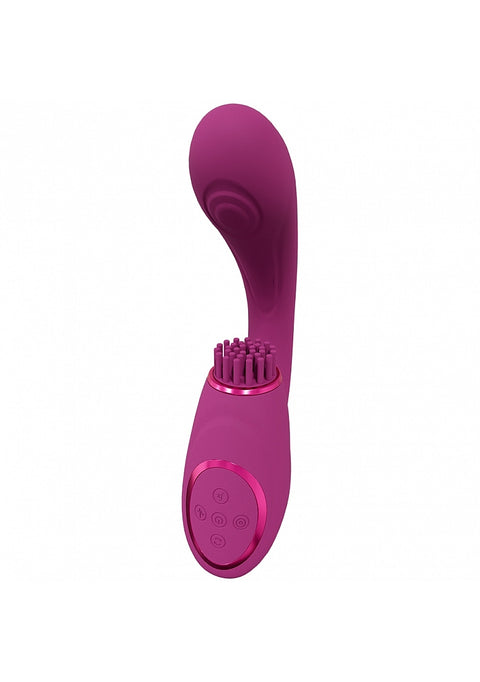 Vive Gen Triple G-Spot Vibrator with Pulse Wave - Pink