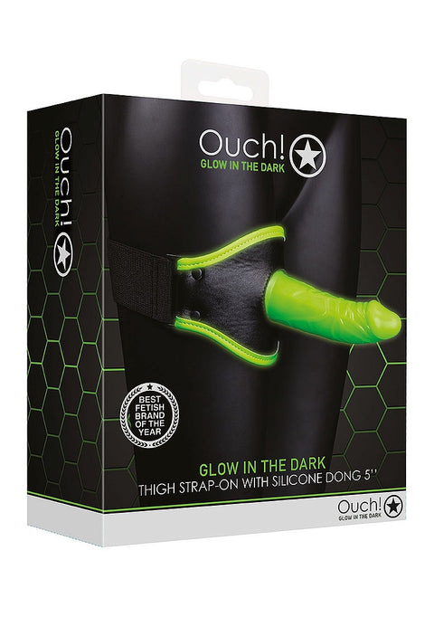 Ouch Thigh Strap-on - Glow in the Dark