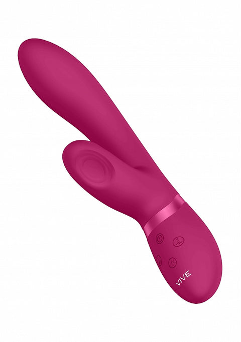 Vive Kyra Pulse-Wave Clitoral Rabbit Vibrator - Pink