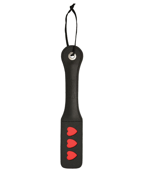 S&M 12" Heart Leather Paddle