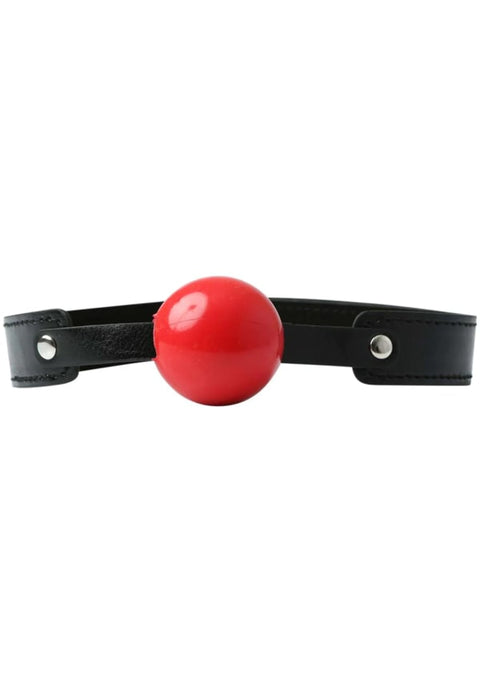 S&M Solid Red Ball Gag